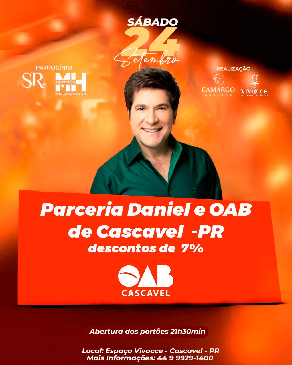 Parceria Daniel e OAB Cascavel